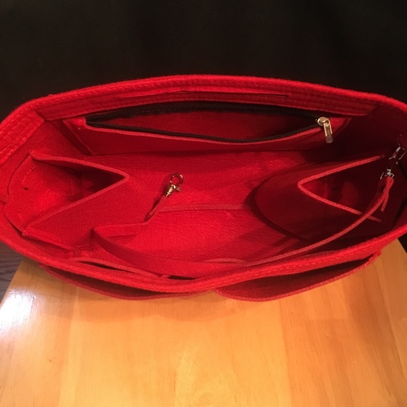 Handbags - Purse Tote Large Insert +Zip Case Protector Speedy